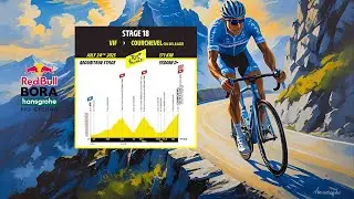 Pro Cycling Manager 2025 - Tour De France - Stage 18 - La Loze - Redbull Bora Hansgrohe