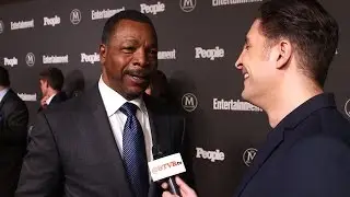 Carl Weathers at the EW and People Upfront with Arthur Kade