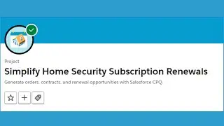 Amend a Contract - Salesforce Trailhead