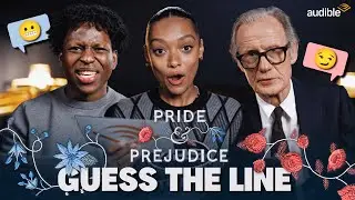Play GUESS THE LINE with our &lsquo;Pride & Prejudice&rsquo; cast - can you beat them? 🧐🗣️📜 | Audible UK