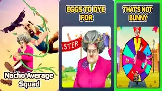 Scary Teacher 3D - New Update All New Levels | Eggs To Dye For & That's Not Bunny | Gameplay