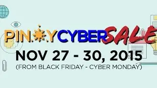 Get Ready for the first ever Pinoy Cyber Sale!