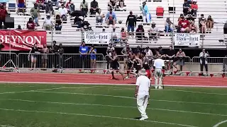 Stan State - Men's 100m Final - Johnson|Gladney - 2017 CCAA Championships - 5/6/17