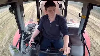 Spreading Slurry-Massey Ferguson 6465-GoPro
