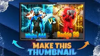 Make This VS Thumbnail on android | How to make vs thumbnail on android | Tech4Gamers