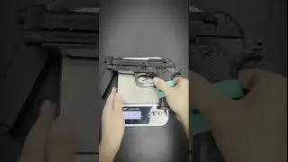 Beretta M92 Auto Shell Ejection Blowback Toy Gun
