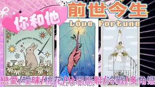 塔羅占卜|你和Ta的前世今生？❤️你和Ta之間的感情能量連結和未來發展？💗Ta到底在想甚麼？Ta想跟你說甚麼？🎁月老對你的眷顧和指引🎁愛情|性格|戀愛|曖昧|桃花|分開斷聯|冷戰|多角戀
