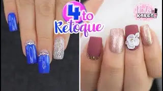 RETOQUE de UÑAS con 3D | Clienta