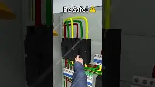 Be Safe While Working on Live Electrical Equipments #electrician #electricalsafety #electricalwork