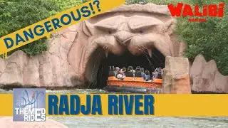 Radja River Walibi Belgium - Intamin Rapid River - Themed Rides offride / onride - POV - Dangerous!?