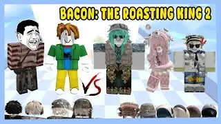 🔥Giga Bacon👑 The Roasting King👑 Ep.2🔥 TEXT TO SPEECH 🔥ROBLOX STORY 🔥 Emoji Groupchat Conversations