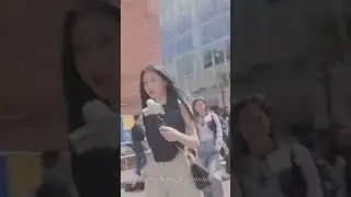 Imagine seeing Itzy on the streets of New York 😳 #itzy #fyp #kpop
