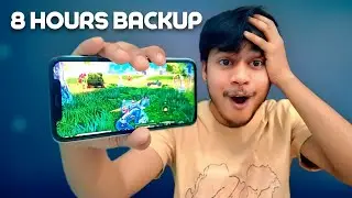 IPHONE 11 BGMI BATTERY DRAIN TEST 😱 - 8 HOURS INSANE BATTERY BACK-UP - |I wasn't Expecting This!''