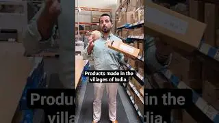 Products made in the villages of India.