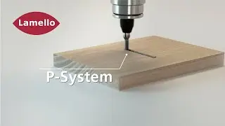 Rainure profil&eacute;e dans la surface avec la fraise &agrave; queue P‐System CNC et un d&eacute;placement sur 3 axes