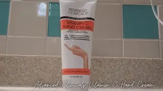 In Hand Review of Advanced Clinicals Vitamin C Body & Hand Lotion