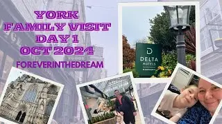 York Visit | Day-1 HolidayInn & DeltaHotelsYork | RoomTours, York Outlet & Xscape Family Golf |