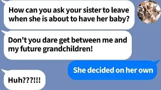 【Apple】My mom who flew into a rage at me about trying to keep my sister from staying with us and...