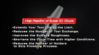 Super G1 Chuck &ndash; High Rigidity