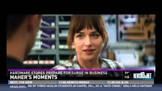 Maher's Moments:  The 50 Shades of Grey hardware store scene