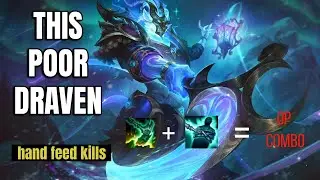 This poor draven... use plants ggez (League of Legends)