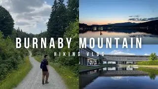 Burnaby Mountain Hiking Vlog｜SFU Campus Tour... and a Wild Surprise?! 🐻😱