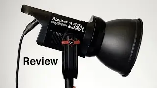 Обзор светодиодного светильника Aputure Light Storm COB 120t
