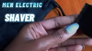 ASMR | Test a men electric shaver 🌐