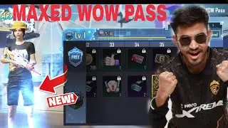 New WOW PASS has SECRET EFFECTS! BGMI MOBlLE😍@admino_gaming19 