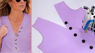 ⛔️ Useful V-Neck Sewing Tricks and Secrets Worth Knowing ✅️ DIY Sewing Tricks