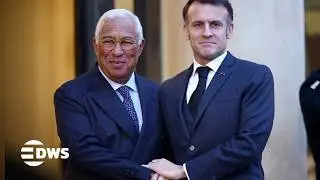 PARIS ALERT: French President Macron Welcomes EU Council President Costa for Major Talks | AC14