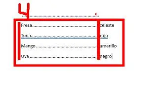 VIDEO N° 8   TABULACIONES 2da. FORMA