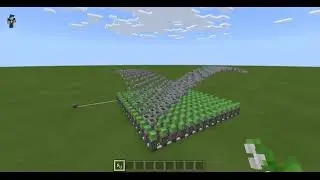 Minecart wave in 3D