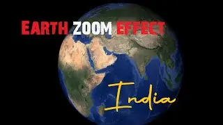 INDIA EARTH ZOOM &ndash; Free Intro effect 4K