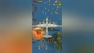 1945 AIRFORCE #LEVEL-7(BOSS) WITH KF-X GOLDEN EAGLE TIER-2 MAX LEVEL PLANE.