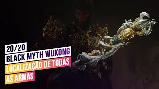 LOCALIZAÇÃO DE TODAS AS ARMAS EM BLACK MYTH WUKONG | TROFÉU BASTÕES E LANÇAS
