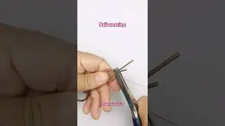 Figure of Eight Bail weave #wireweave #bts #wirewrappingtutorial @tamrajewelriesshorts
