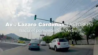 Recorrido Monterrey Sur - Satélite hasta Zona Obispado #driving #dashcam