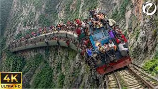 Impossible Places | Top 25 Unreal Train Road But Actually Exist! | 4K Travel Documentary