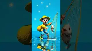 The Wise Fish & The Kind Fisherman | Magical Moral Story for Kids | ZimbleZam #shorts