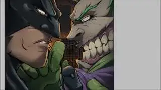 Batman Vs Joker Colouring in Adobe Photoshop