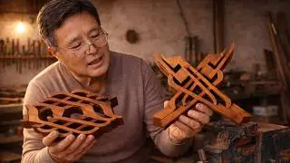 Master Turns ONE Block of Wood into Magical Folding Pillow – Nearly Lost Forever! |重現2500年前嘅技藝 |ASMR