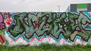 Night graffiti on legal spot - Mission 8