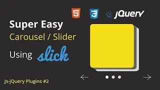 How to make Carousel Slider in HTML CSS & JavaScript | Slick Slider | JS-jQuery plugin #2 | Hindi
