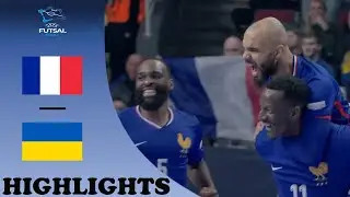 France vs Ukraine Highlights | Futsal Euro 2026 Quater-Finals