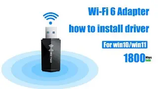 nineplus wifi adapter 1800mbps driver installation