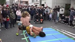 #市原観光プロレス　第4戦　瀧澤晃頼VS大和ヒロシ　｛認定無差別級王座防衛戦}　2022 12 3　五井大市　第1試合