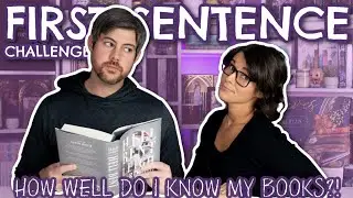 First Sentence Book Challenge | Can I guess fantasy romance books based on the first line?