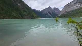 Kinney Lake on Mount Robson 5,000 ft. Pure glacier water 