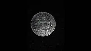 Серебряная монета Латвии 2 лати и1926 года, тип 1925 - 1926 г. Первая Латвийская республика.